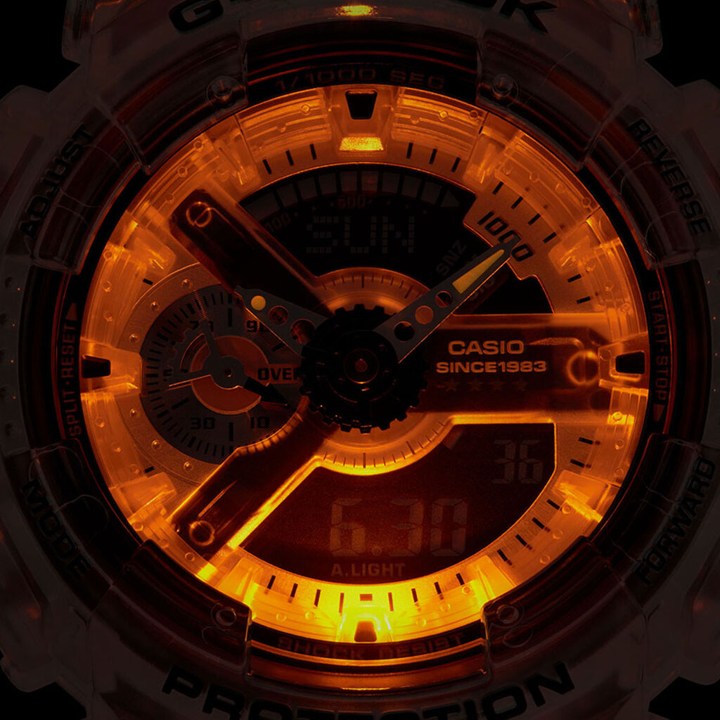 Montre Casio G-shock Bicolore Blanc / Noir