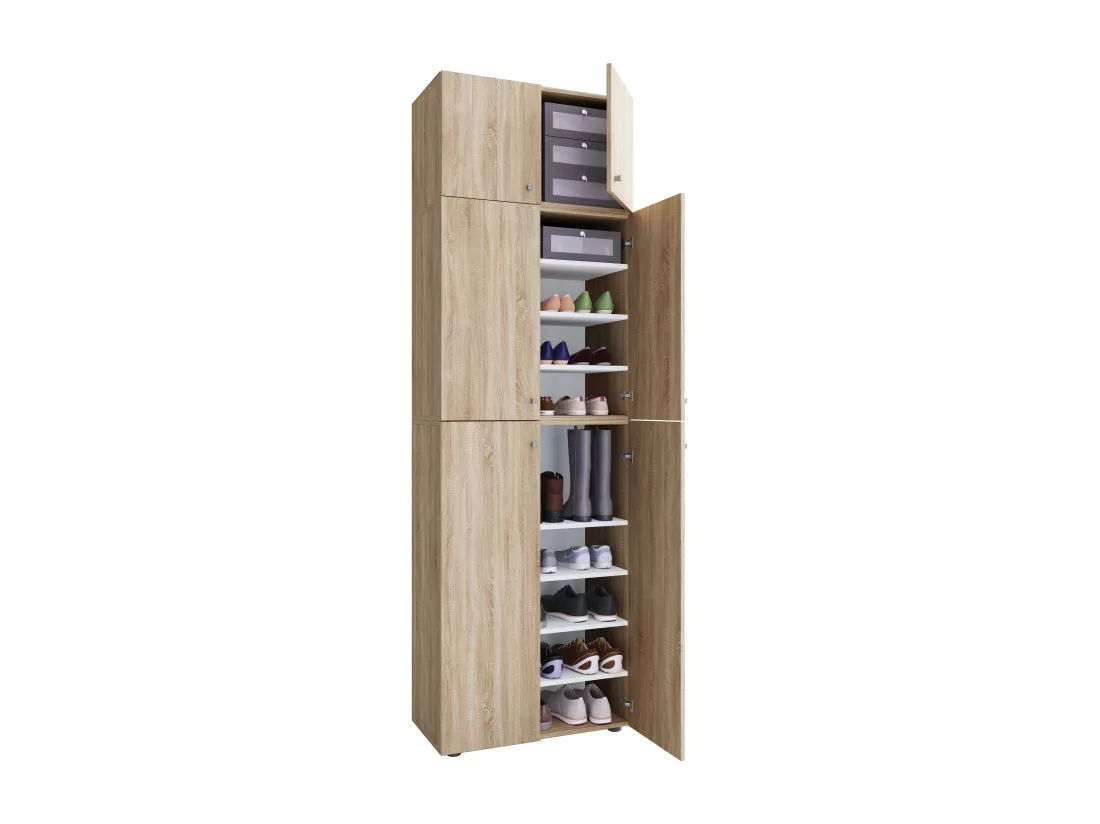 Armoire à chaussures Armoire à vêtements Lona 9f SA