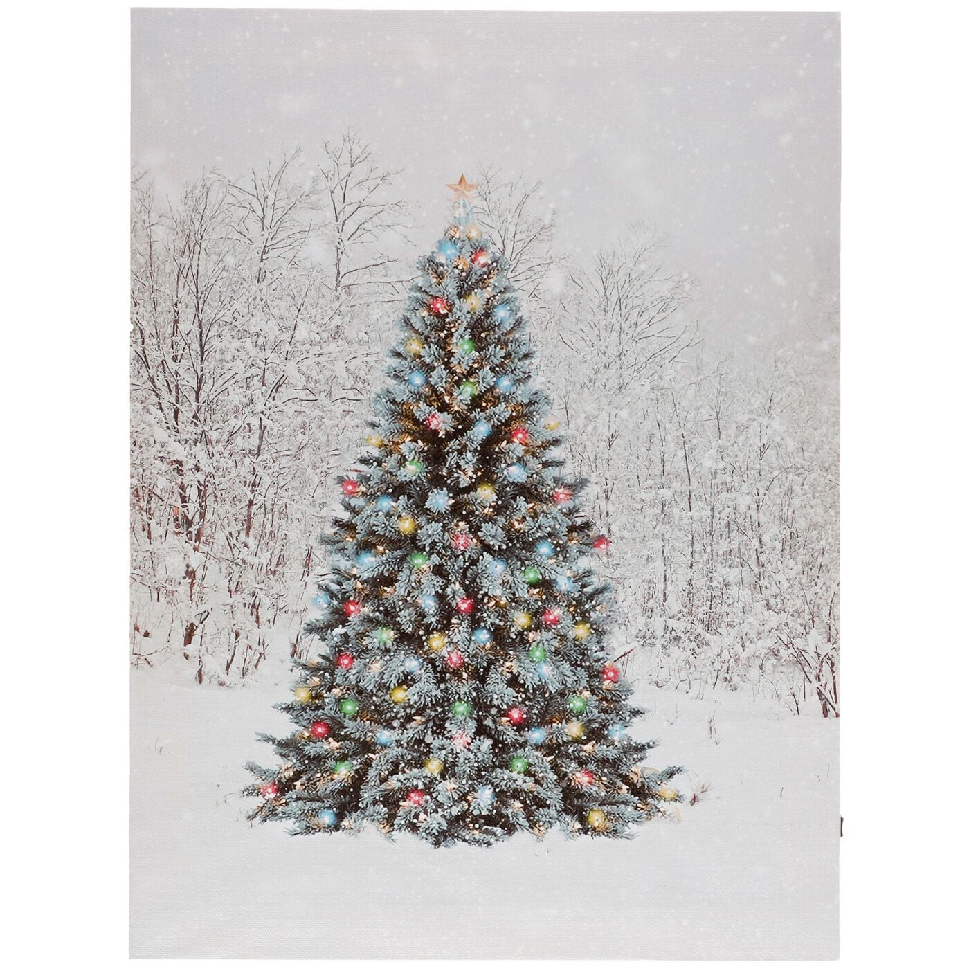 Angela BrudererLED-Bild «Weihnachtsbaum», 30 x 40 cm