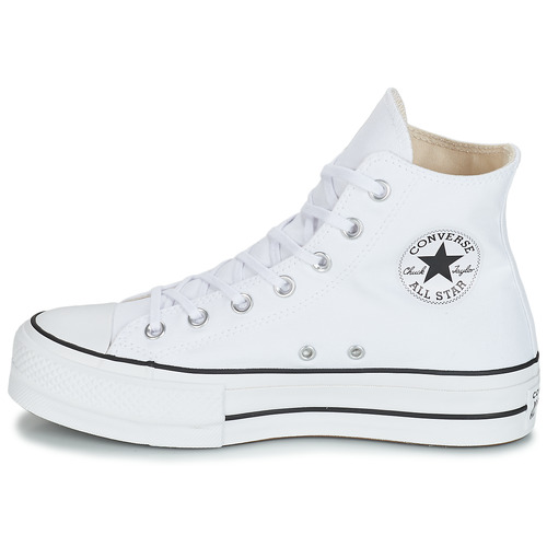 Converse - CHUCK TAYLOR ALL STAR LIFT CANVAS HI - Blanc