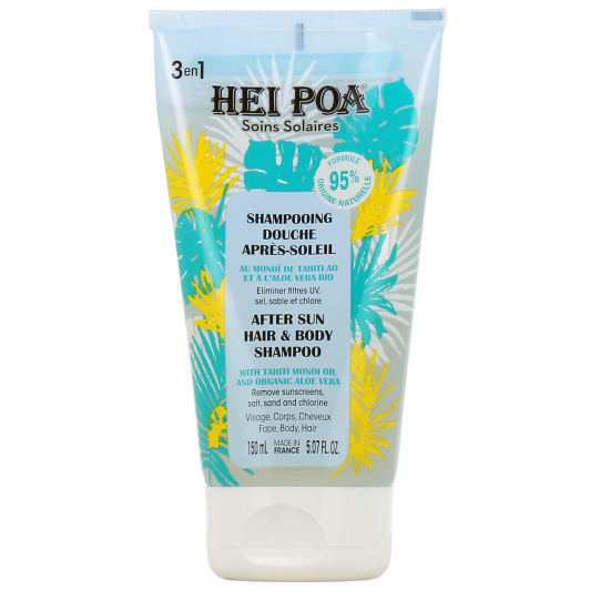 Shampooing douche après-soleil au Monoï de Tahiti Hei Poa