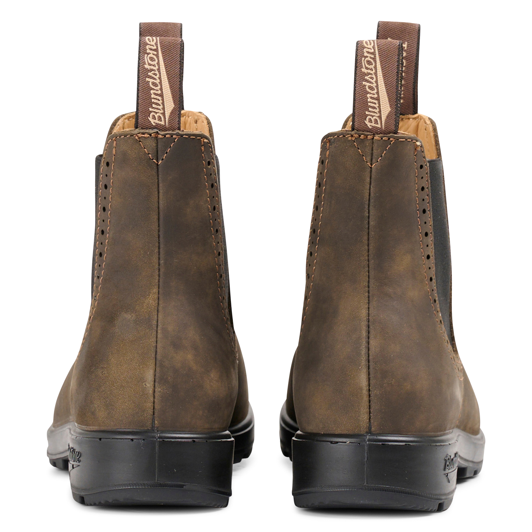 HIGH TOP CHELSEA - Boots en cuir mélangé | Marron
