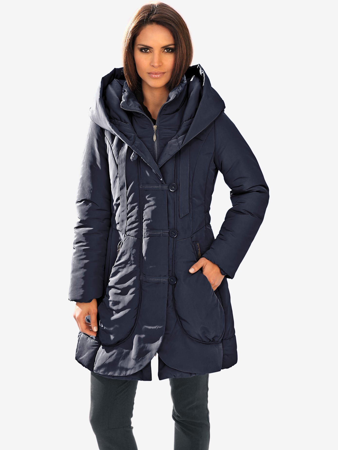 Parka veste d'extérieur facile à associer