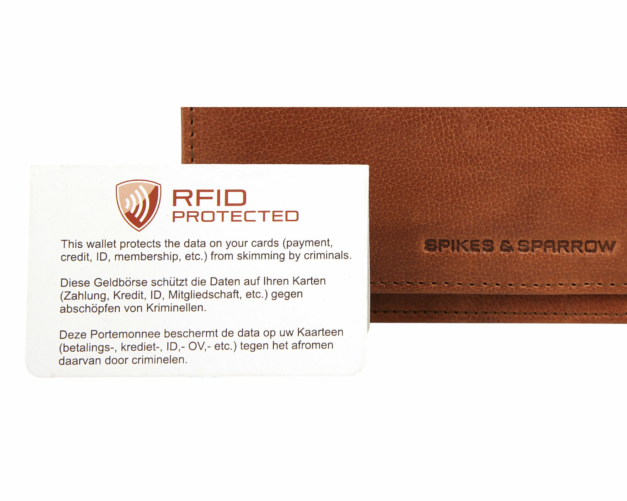 Spikes & Sparrow Geldbörse echt Leder