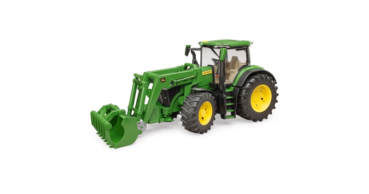 bruderJohn Deere 7R 350 met Frontlader Modelvoertuig  (03151)