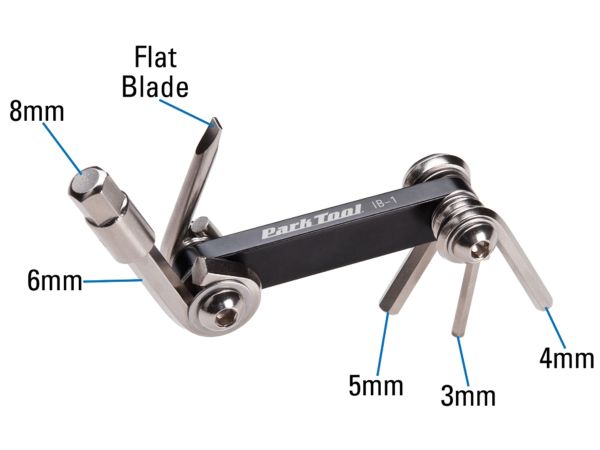 Park Tool Foldeværktøj, 6 Funktioner