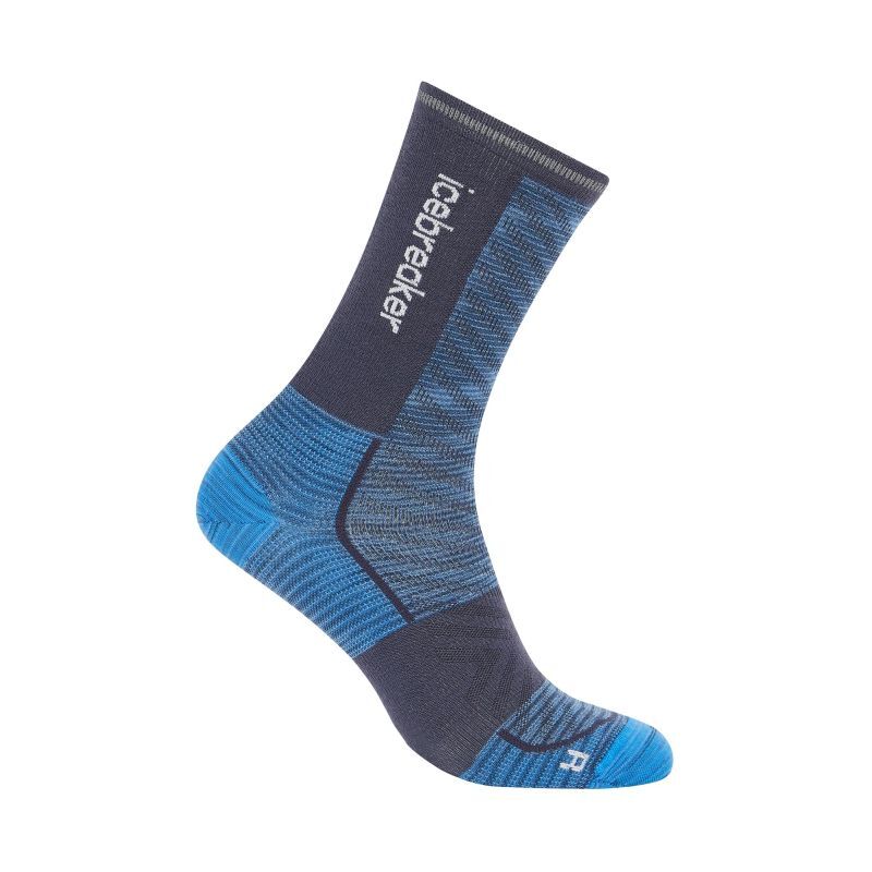 Merino Blend Run+ Ultralight Crew Fusion Dye - Chaussettes en laine mérinos homme