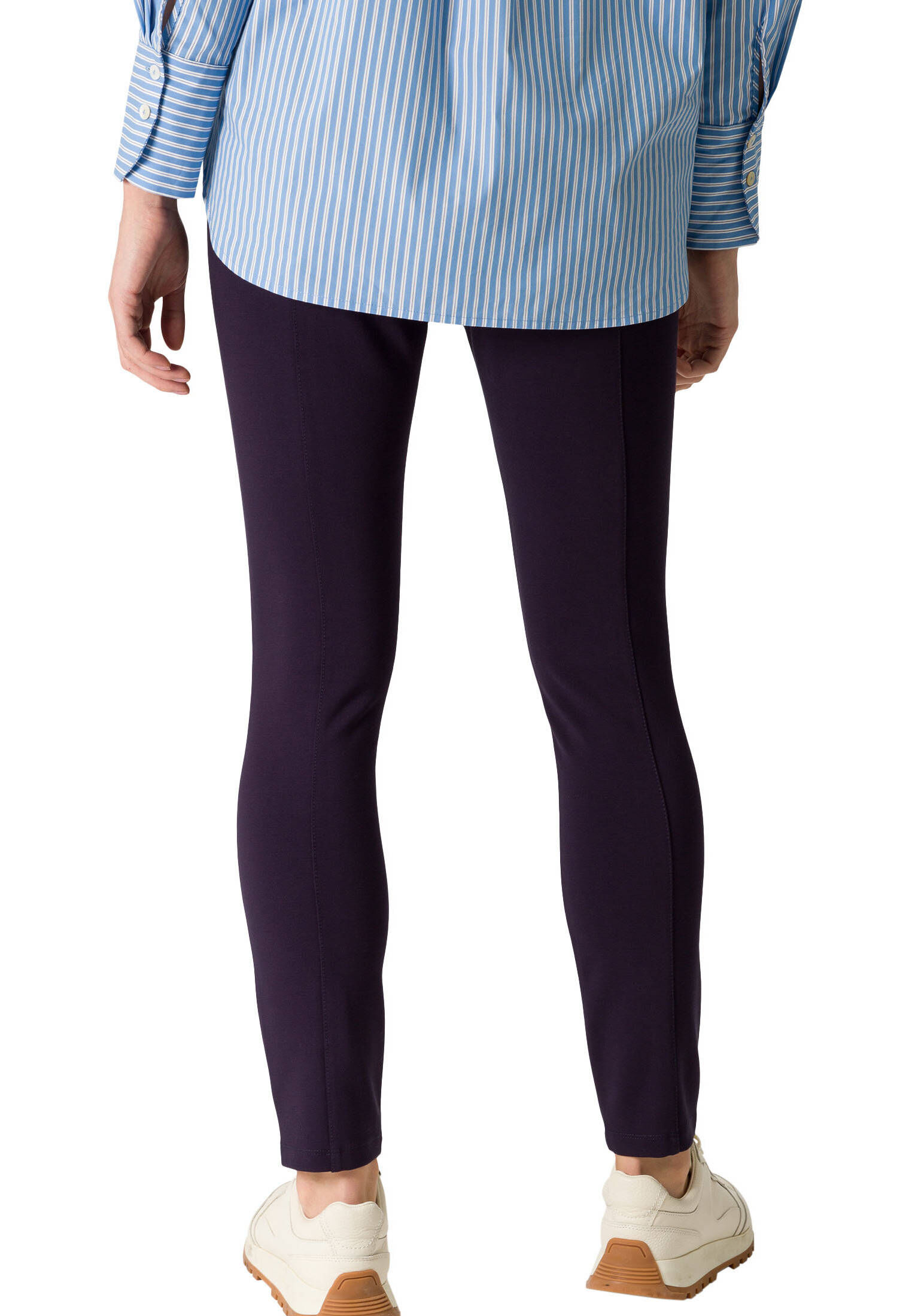 zero| Damen Jerseyhose mit Ziernaht 28 Inch