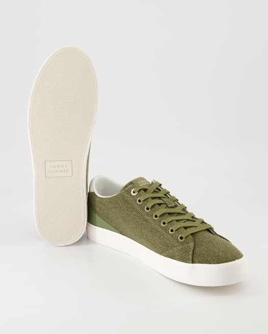 Tommy Hilfiger Vulc Low Sneaker in Grün