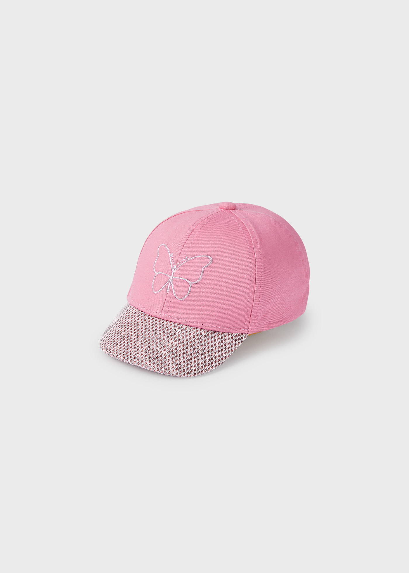 Boné com bordado para menina
