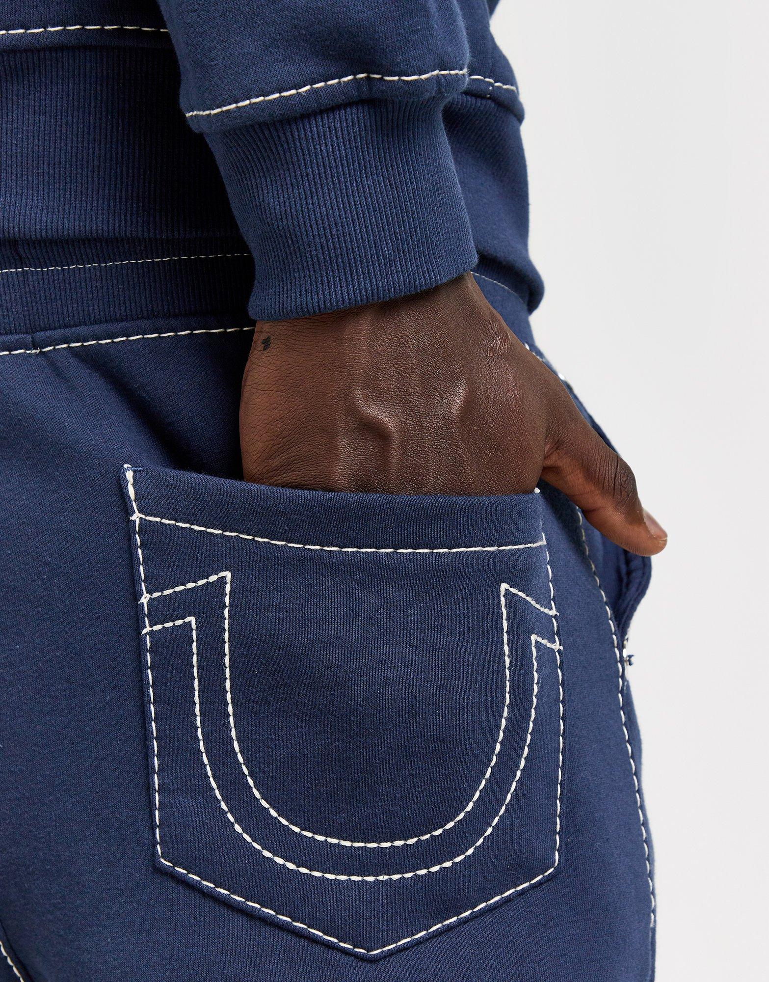 True Religion Pantalon de jogging Big T Homme
