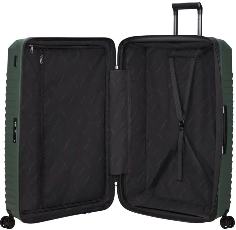 Samsonite - Intuo Expandable Spinner - Olive Green - Harde Koffer - 132 Liter