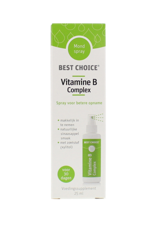 Best Choice Vitaminespray Vitamine B Complex 25ml