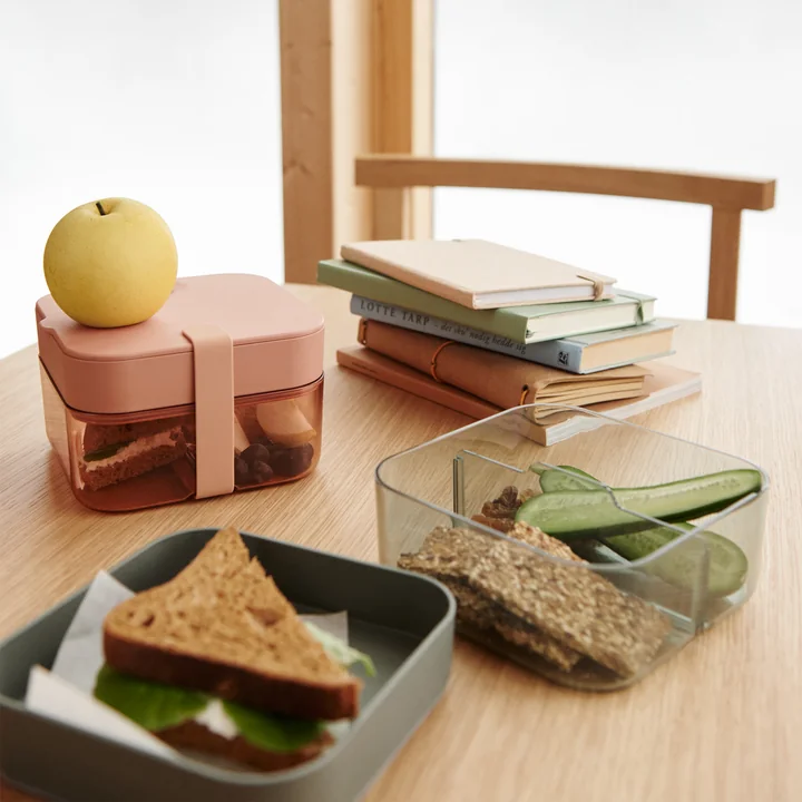 LIEWOOD - Amandine Bento Box, tuscany rose / dusty raspberry