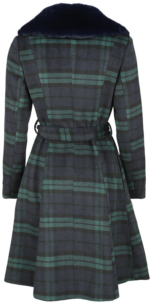 Robe Manteau Tartan | Voodoo Vixen Manteaux