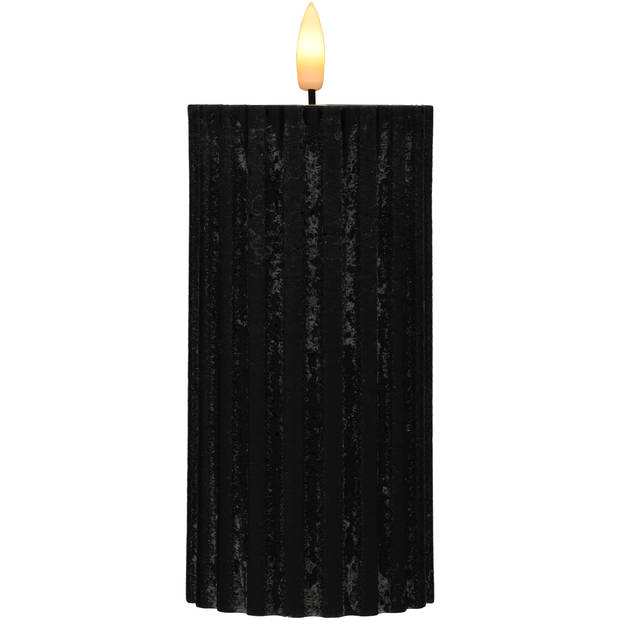 Blokker LED Stompkaars Swirl - Zwart - Groot