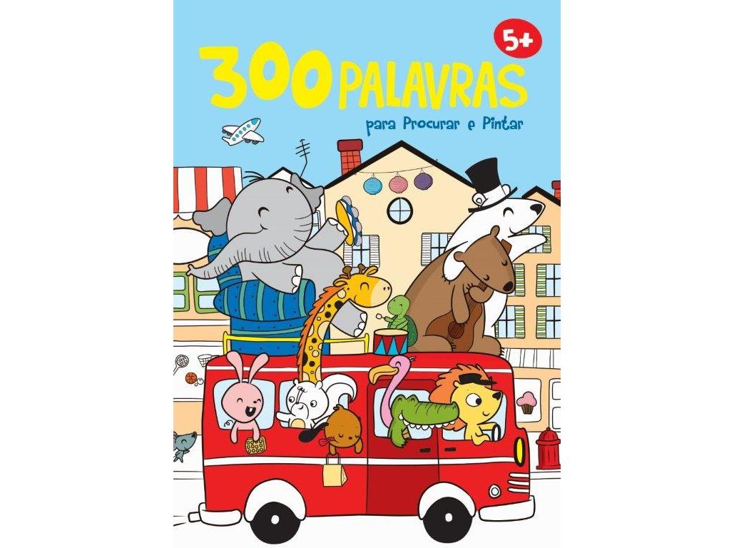 LIVRO 300 PALAVRAS COLORIR
