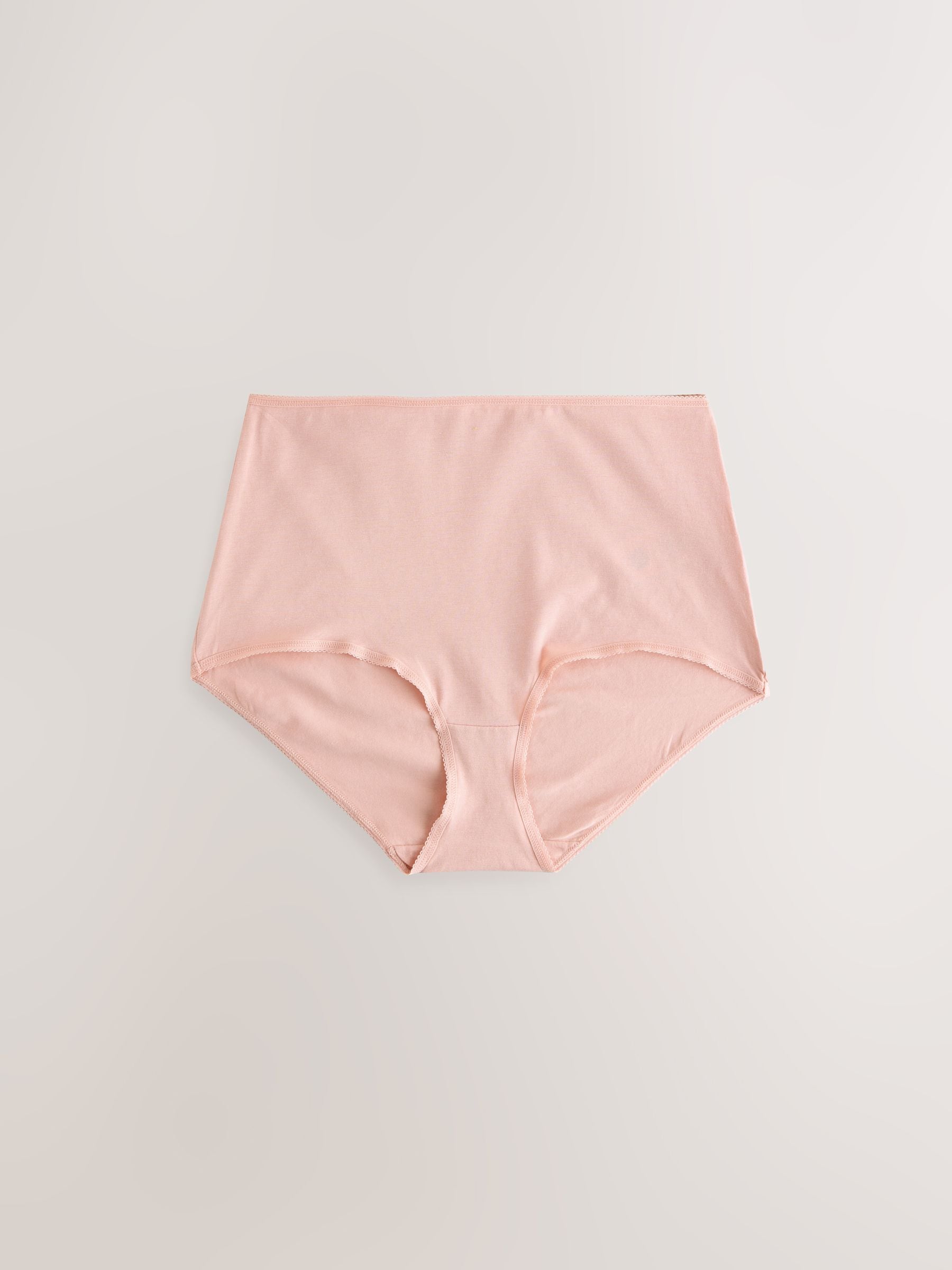 Bessenkleur/roze - Set van 7 slips met hoog katoengehalte