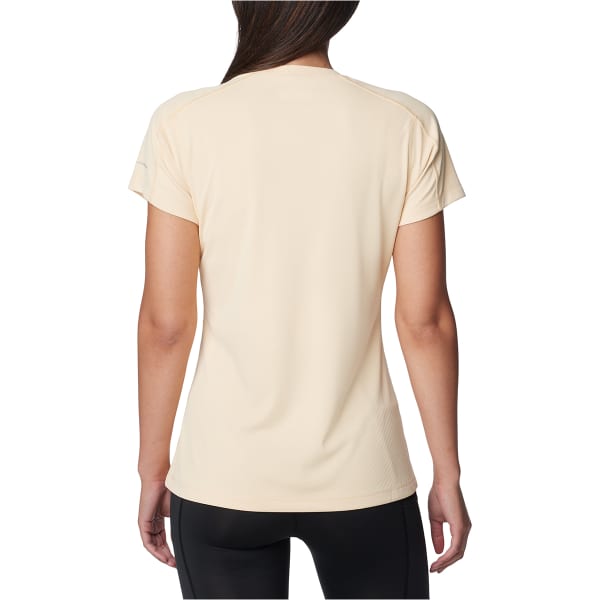 T-shirt randonnée COLUMBIA W ZERO RULES SHORT SLEEVE SHIRT SUNKISSED