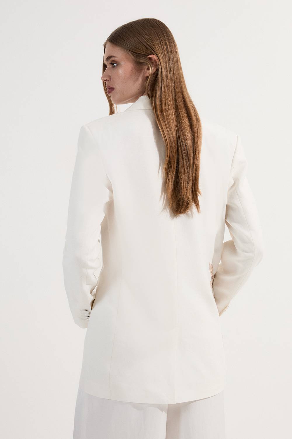 KarenMillen Veste d'été premium ornée d'appliqué sur mesure