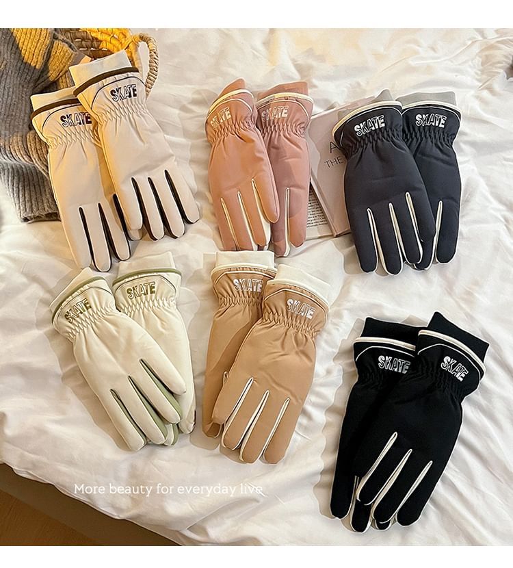 Michu - Skihandschoenen met letters