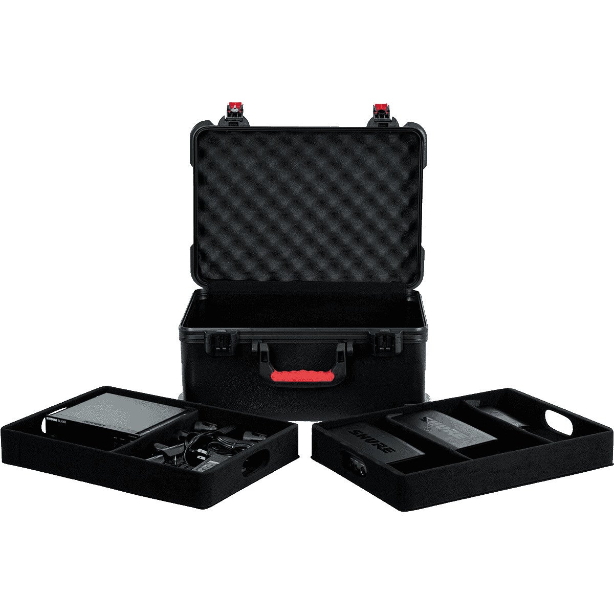 Gator Cases GTSA-MICW7 polyetheen koffer voor 7 draadloze microfoons