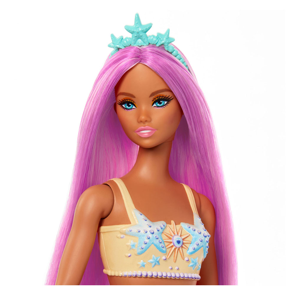 Barbie Zeemeerminpop met Schelpenvin