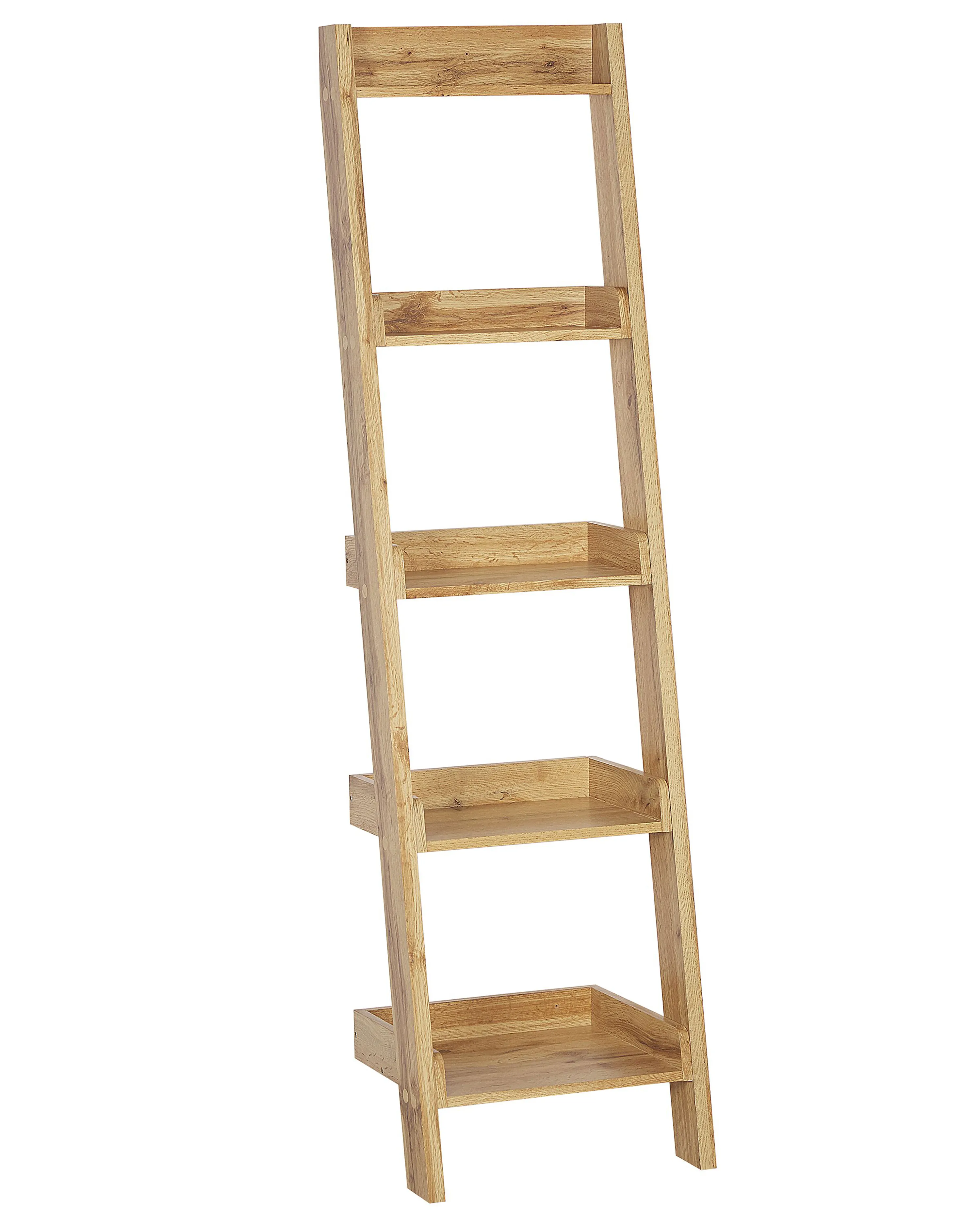 Opbergkast met 5 planken MOBILE DUO 169 cm Lichtbruin
