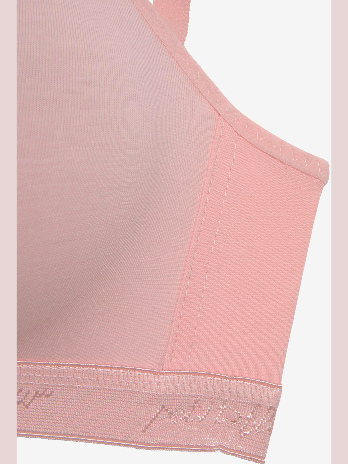Soutien-gorge bralette soutien-gorge basique sans armatures. inscription logo délicate sous la poitrine