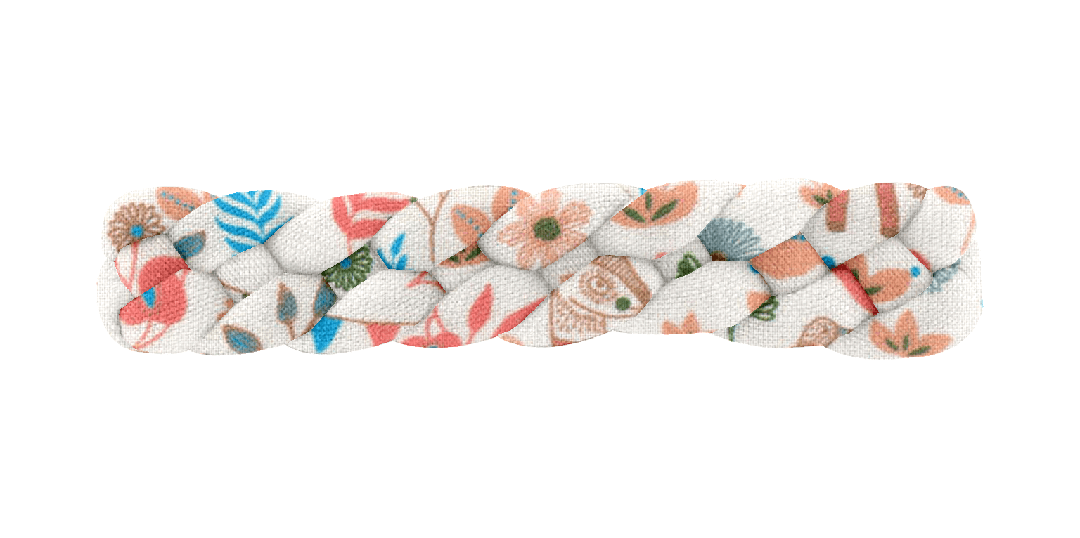 Barrette Cheveux Tressée Douceur Des Bois