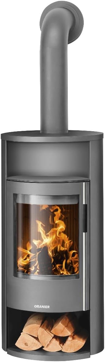 Oranier | Kaminofen | Polar Neo 6 | 6,5 kW | Stahl Gussgrau