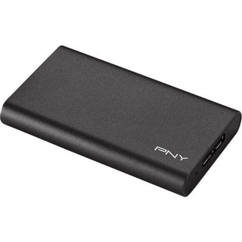 PNY Externe Festplatte SSD Elite, 480 GB, USB 3.1, 1 Stück