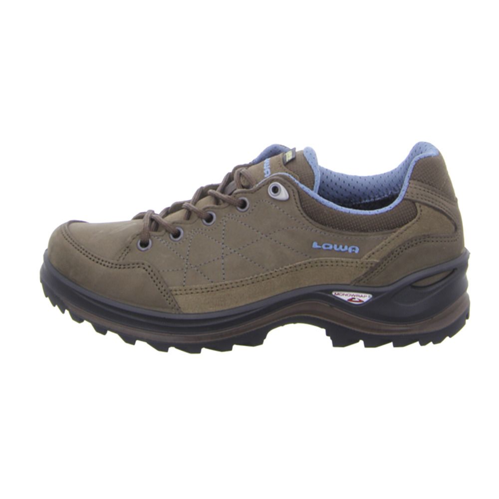 Lowa RENEGADE III GTX LO - Chaussures randonné Femme marron/denim