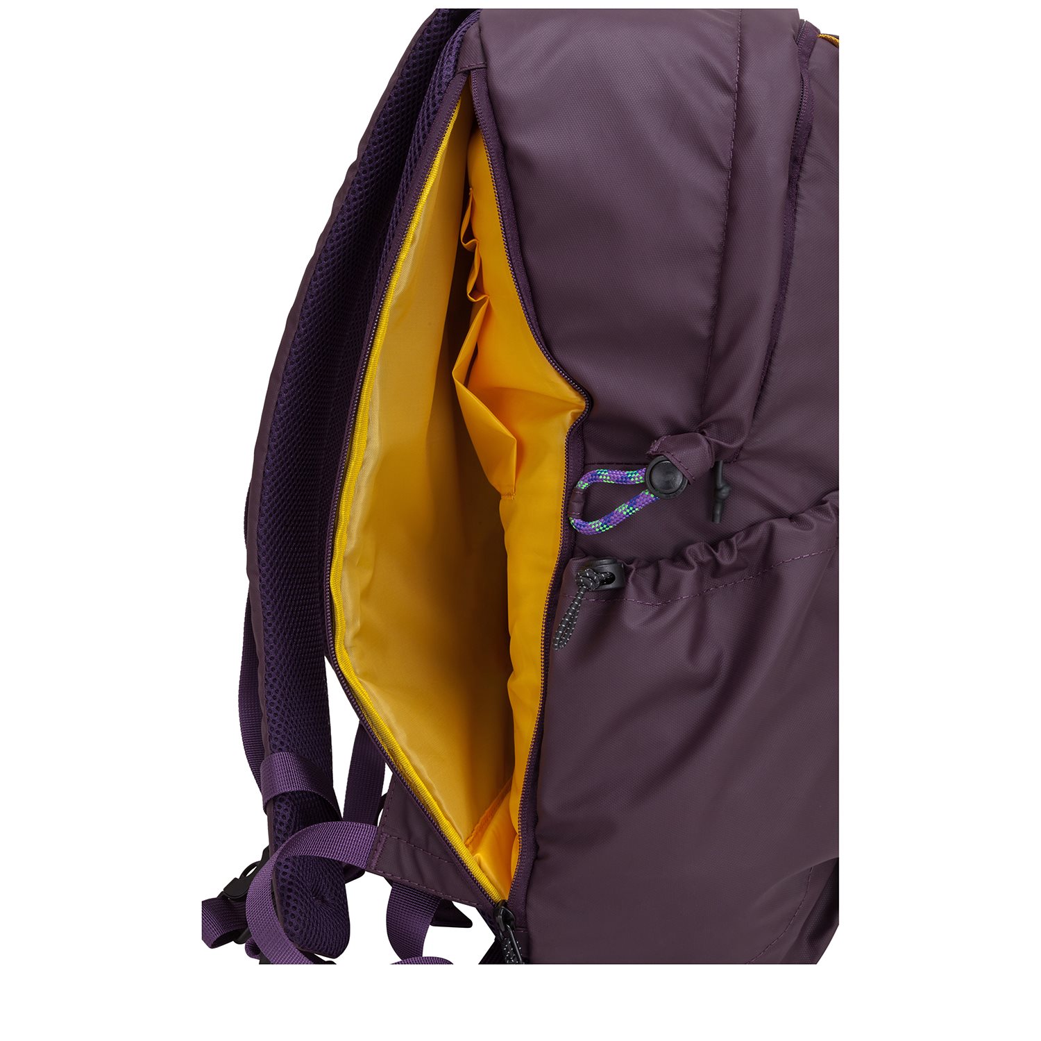 Elliker Kiln Hooded Zip Top Backpack 22L purple
