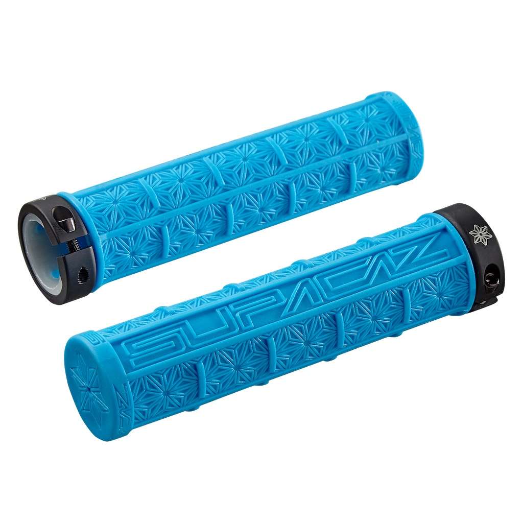 Supacaz Grizips TruNeon Handvatten Neon Blauw