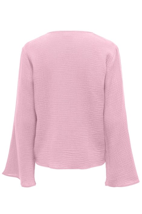 Jacqueline de Yong roze dames blouse