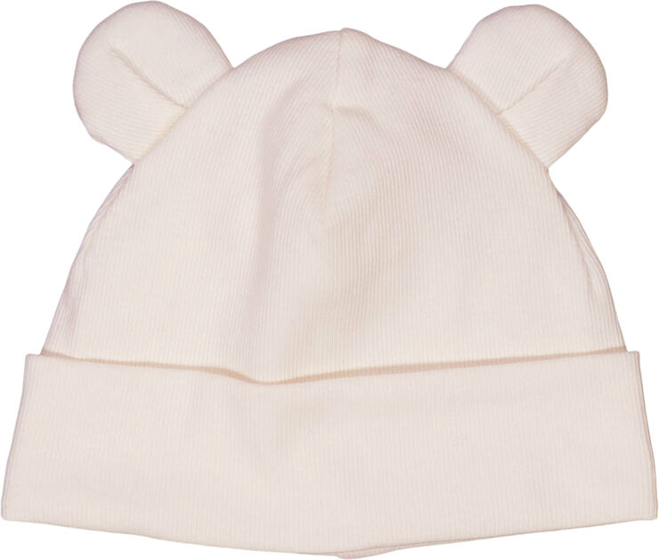 Müsli by Green Cotton Rib bear beanie Nightingale