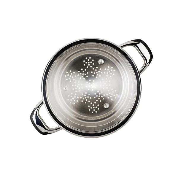Insert cuit vapeur inox 24 cm Ecovitam