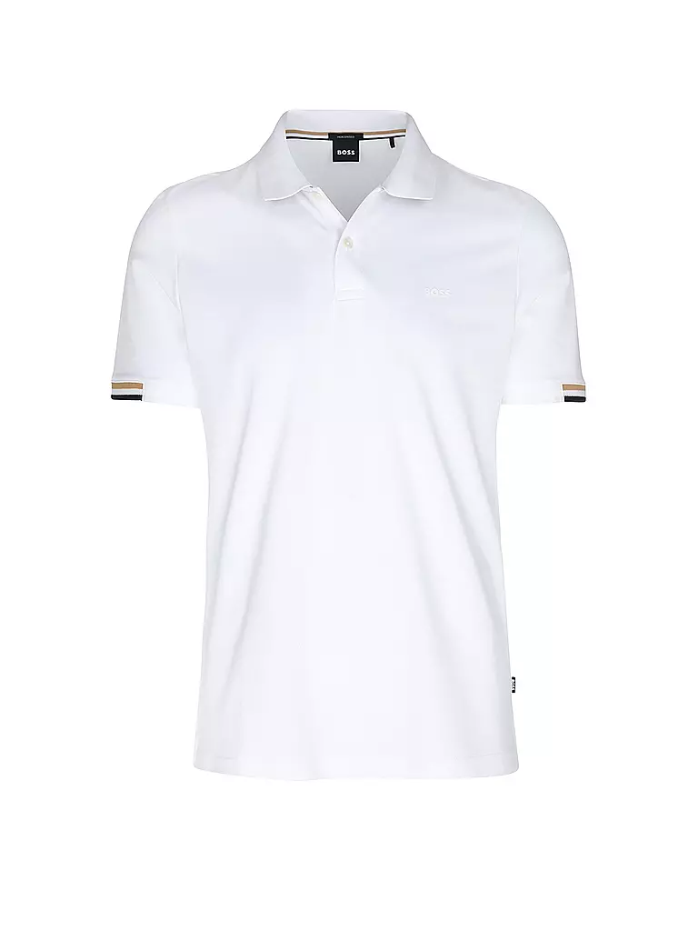 BOSS Poloshirt PARLEY 147 weiss