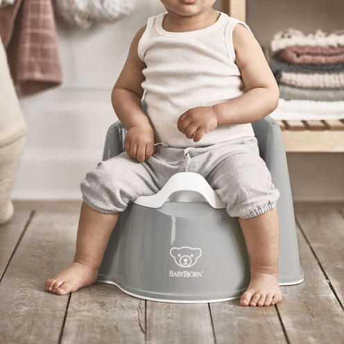 Pot Fauteuil Gris/Blanc - BABYBJÖRN