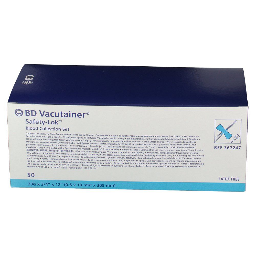 BD Vacutainer® Safety-Lok hellblau