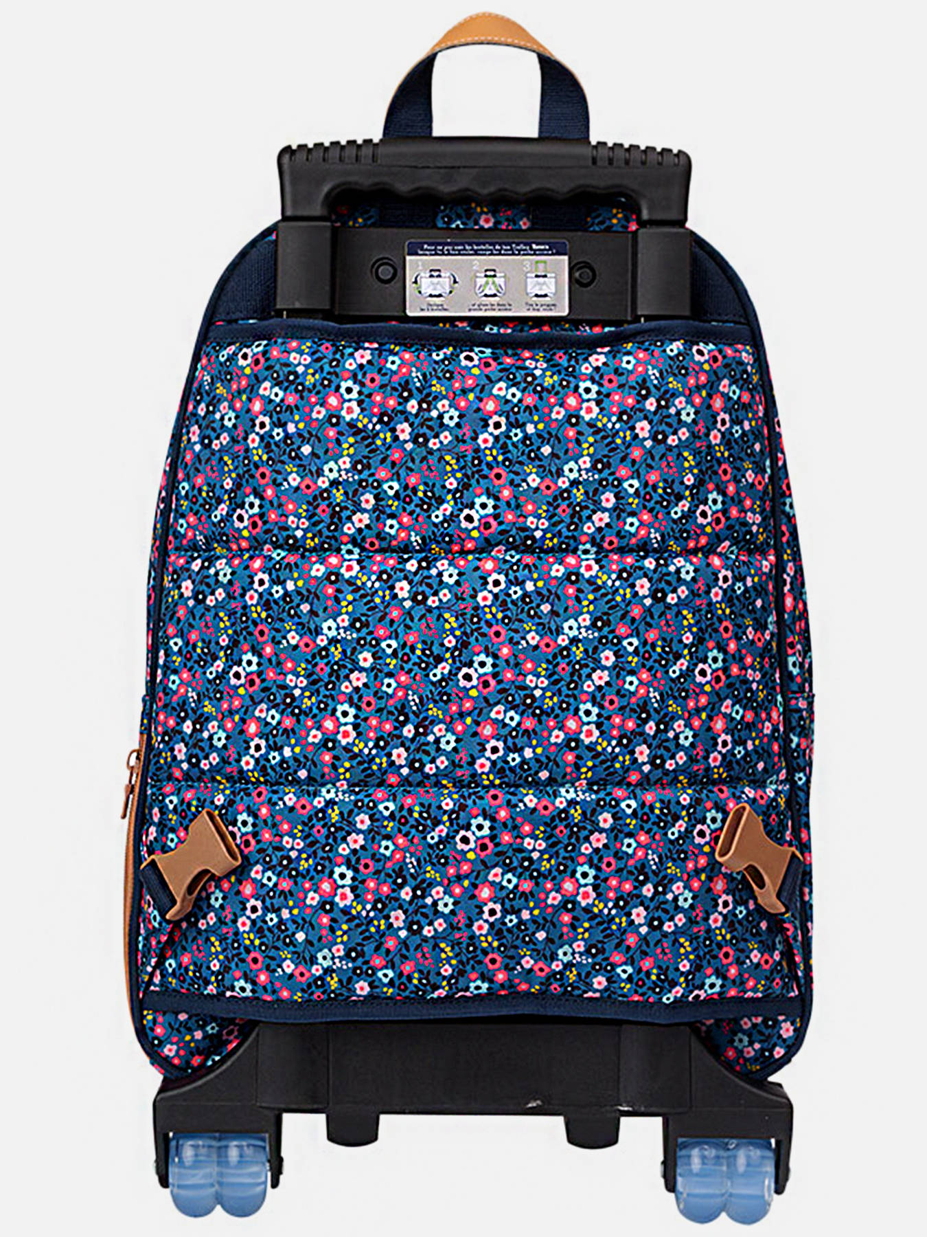 Sac a dos  roulettes 2 compartiments TANN'S