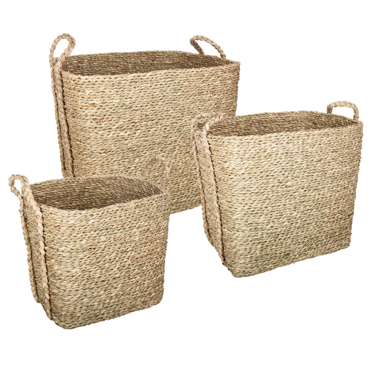 Atmosphera, Createur D'Interieur Atmosphera Paniers Rectangles Seagrass
