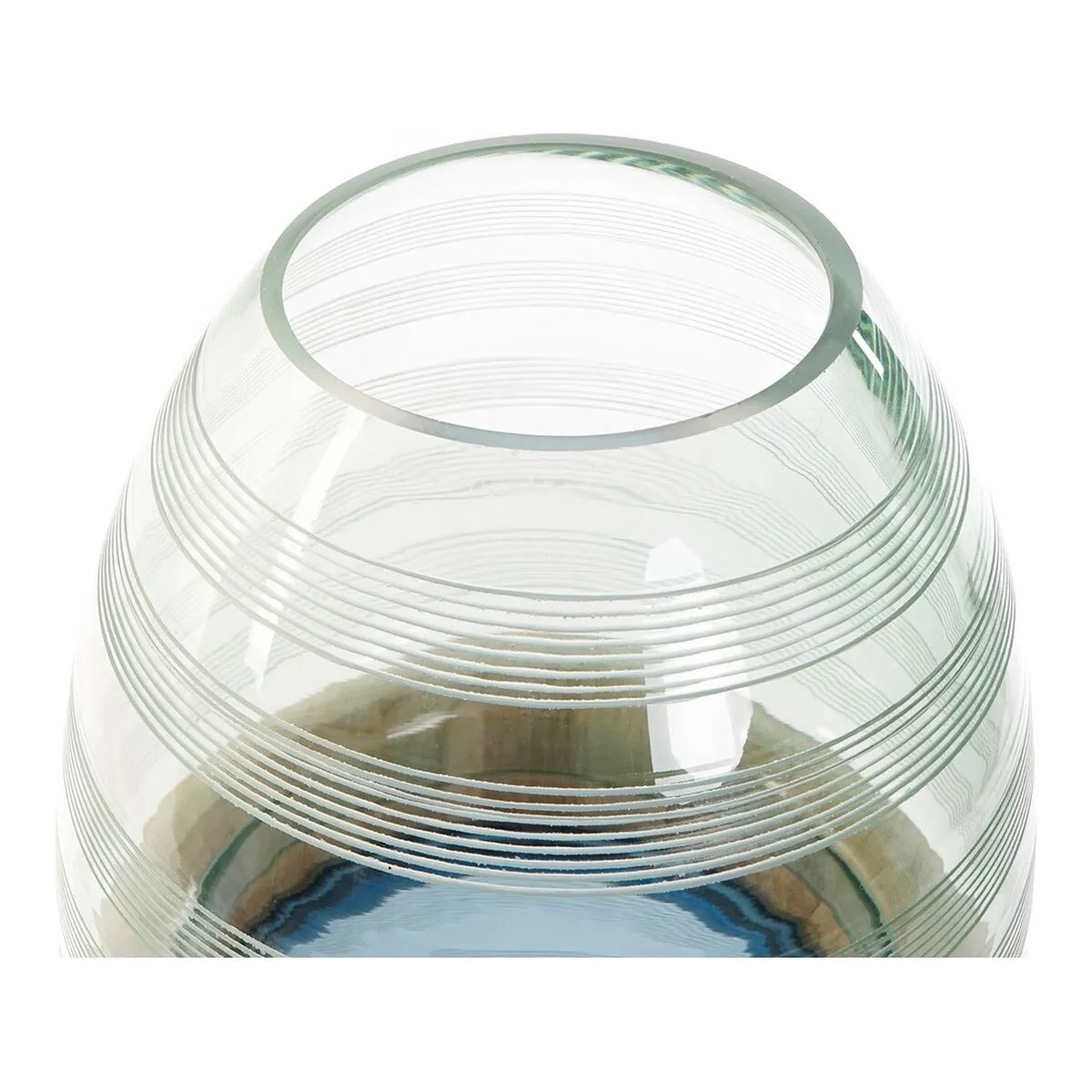 DKD Home Decor Vase - Bleu Menthe