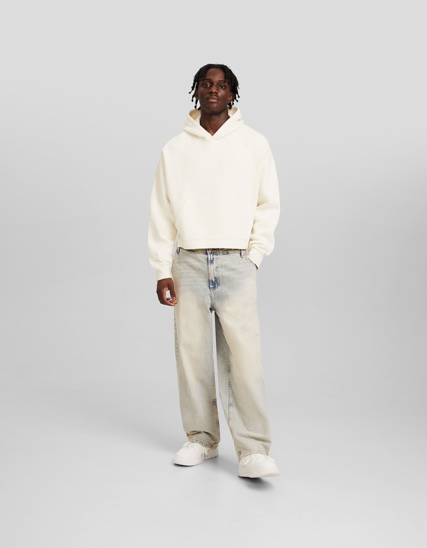Moletom cropped