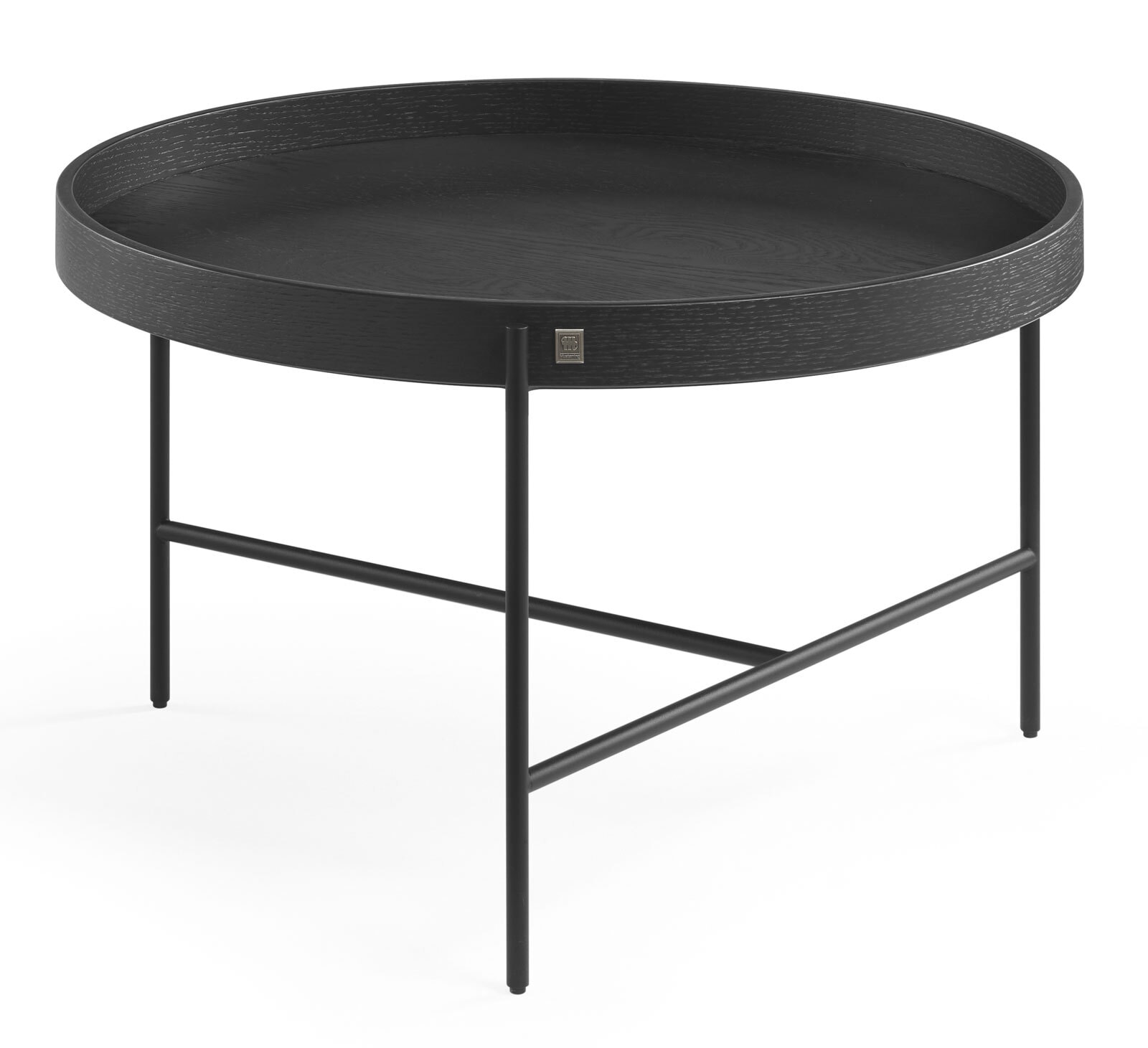 Musterring Couchtisch JUSTB 63 x 37 cm schwarz