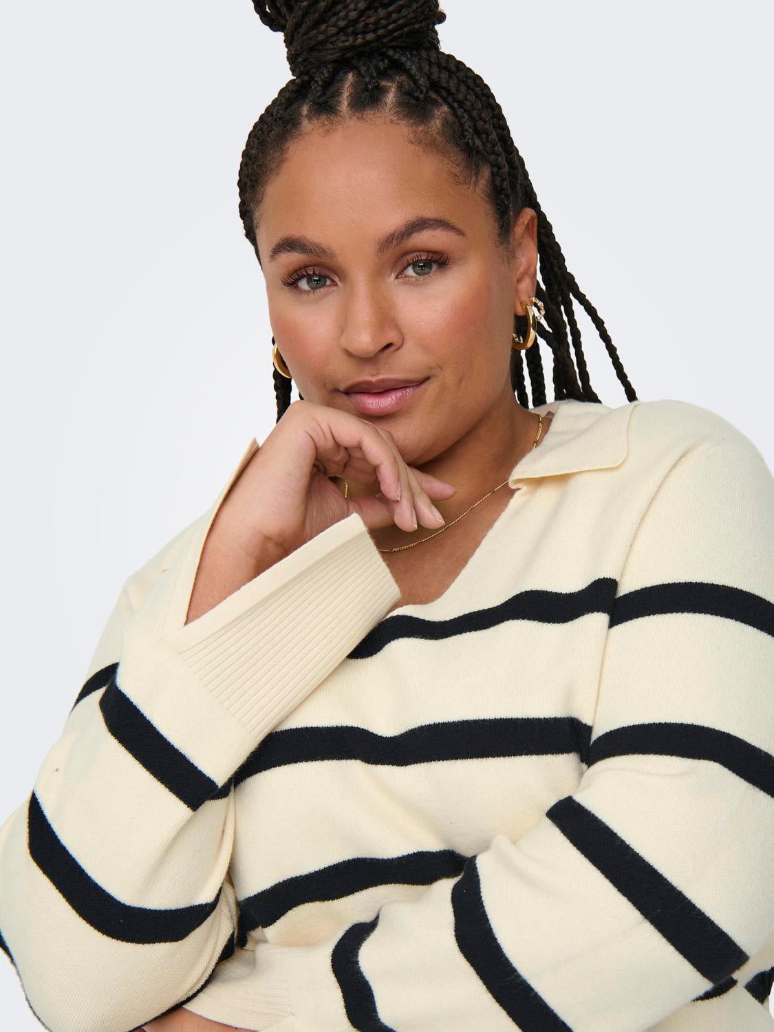 CARMONICA Strickpullover Birch