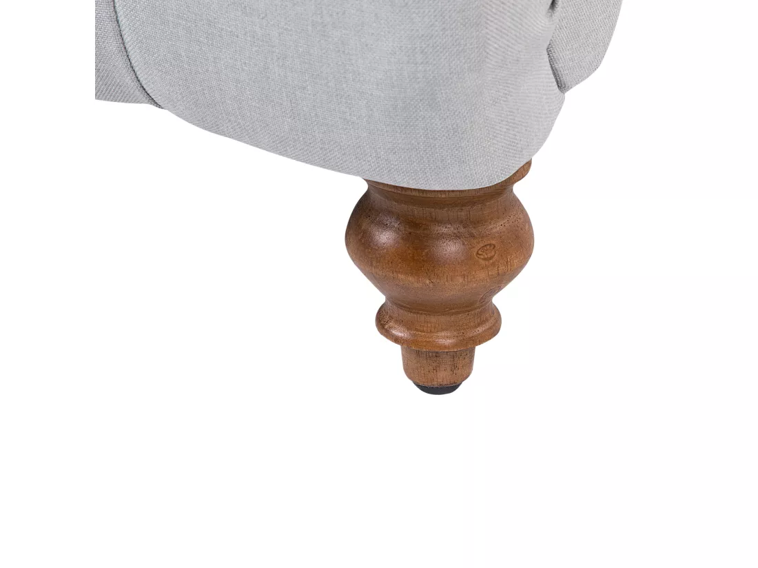 Chaise longue grise MURET