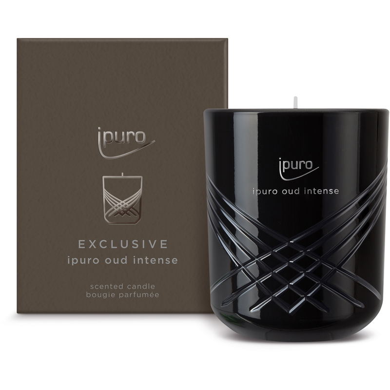 ipuro Duftkerze Exclusive, 270 g, oud intense