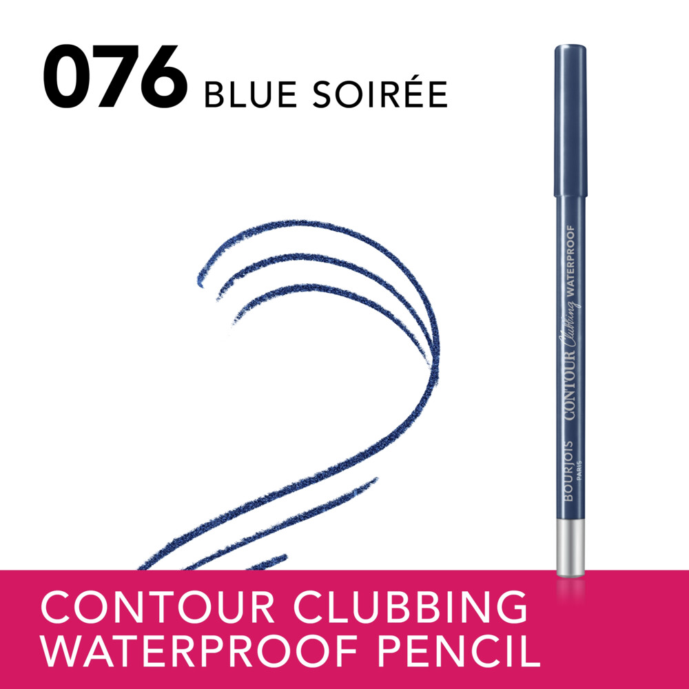 Bourjois Contour Clubbing Waterproof Oogpotlood Blue Soirée 761.2 gr
